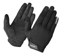 GripGrab Guantes de Ciclismo EXPLR Largos Verano Acolchado Transpirables Palma de Gamuza Premium Antideslizantes Bicicleta MTB Gravel