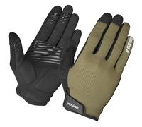 GripGrab Guantes de Ciclismo EXPLR Largos Verano Acolchado Transpirables Palma de Gamuza Premium Antideslizantes Bicicleta MTB Gravel