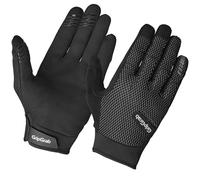 GripGrab Guantes de Ciclismo InsideGrip Largos Verano Palma de Gamuza Antideslizante Protección de Nudillos Bicicleta MTB Gravel