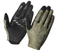 GripGrab Guantes de Ciclismo Rebel Largos Verano Palma de Gamuza Antideslizantes Bicicleta MTB Gravel Guantes Largos Ciclismo