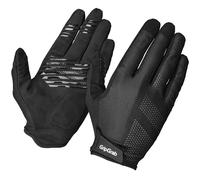 GripGrab Guantes de Ciclismo Ride Lite Largos Verano Acolchado Palma de Gamuza con Agarres de Silicona Antideslizantes Bicicleta MTB Gravel