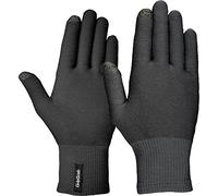 GripGrab Guantes Interiores Merino Liner Ciclismo Sotoguantes Lana Merino de Invierno Largos Bicicleta Térmicos Táctiles