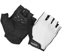 GripGrab Guantes sin dedos acolchados Ride RC Max blanco