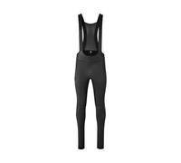 GripGrab Mallas con tirantes PACR Thermal Bib Tights sin badana negro L