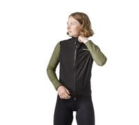 GripGrab PACR Chaleco cortavientos ligero y resistente al viento Ciclismo Mujer Carretera MTB Gravel Bike Chaleco Windbreaker Gilet 2 Vías Cremallera, Negro, M