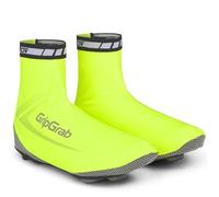 GripGrab RaceAqua Road Bike Rain Aero Overshoes Waterproof Windproof Cycling Shoe-Covers Sleek Tight Fitting Gaiters Cubrebotas Ciclismo, Unisex-Adult, Amarillo Neón, M(1)