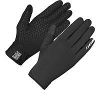 GripGrab Raptor Professional Full-Finger Un-Padded Winter MTB Race Gloves Anti-Slip Off-Road Cycling Mountain-Bike Cyclocross Guantes Ciclismo Invierno, Unisex-Adult, Negro, XL