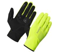 GripGrab Ride Windproof Midseason Padded Touchscreen Cycling Gloves Full Finger Breathable Bicycle Black Hiviz Winter - Guantes Ciclismo Invierno Unisex Adulto