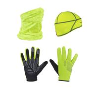 GripGrab Pack Esenciales Ciclismo Guantes Ride Cortavientos Ciclismo Térmicos Gorro Invierno y Braga de Cuello