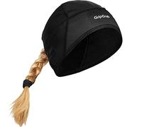 GripGrab Sotocasco Gorro de Ciclismo Invierno Térmico Cortavientos con Agujero para Coleta de Mujer Skull Cap Gorra