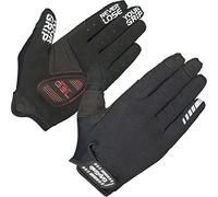 GripGrab Supergel Xc Padded Full-finger Mountain-bike Touchscreen Gloves Cushioned Off-road Summer, Guantes Largos Ciclismo Unisex Adulto, Negro, M
