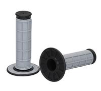 Grips Renthal Offroad Doble Capa Diamante Media Waffle Suave Gris/Negro