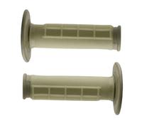 Grips Renthal Offroad Doble Capa Diamante Mitad Waffle Suave Kevlar Verde/Beige