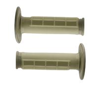 Grips Renthal Offroad Doble Capa Diamante Mitad Waffle Suave Kevlar Verde/Beige