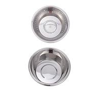 GRIRIW 1 juego Colador y Bol Mezclador Inoxidable Escurridor de Verduras y Frutas para Cocina Accesorio Práctico para Hogar y Camping