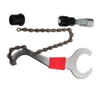 GRIRIW 1 Juego Extractor de Bielas de Bicicleta Herramienta de Eliminación de Piñones y Manivelas Durable y Resistente al Desgaste Compatible con Bielas de Tipo y Estriado Kit de
