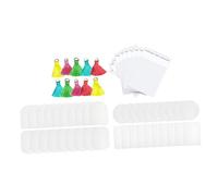 GRIRIW 1 Set Hojas de Fieltro en Blanco para Sublimación Ambientadores para Coche en Blanco para Sublimación Función de Difusión de Aceites Esenciales para Uso DIY