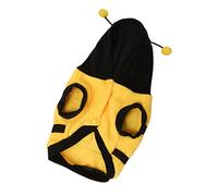 GRIRIW 1 Unid Halloween Bee Pet Costuche Helcoy Bee Dog Puppy Sudadera con Capucha Ropa De Ropa