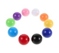 GRIRIW 10 Piezas 10 Bolas de Repuesto Pallino de 30 Mm para Bochas al Aire Libre, Coloridas, Duraderas y Antideslizantes, Accesorios para Juegos Familiares, Playa y Fiestas Infantiles