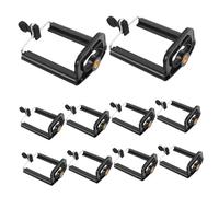 GRIRIW 10 Piezas Soporte de Teléfono U Shape para Selfie Stick Clip Seguro y Estable Compatible con Tripodes y Accesorios para y al Aire