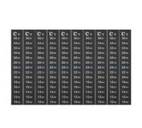 GRIRIW 10 Piezas Tiras Adhesivas Termómetro Acuarios 10 Unidades, Pegatina Indicadora Visual de Temperatura 10-36 °C para Peceras y Fermentación, Medición Precisa para Uso Interior en