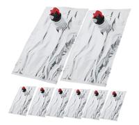 GRIRIW 10piezas Bolsa Portátil para Envasar Reutilizable con Boquilla Bolsa Dispensadora De Vino para Picnic o Camping