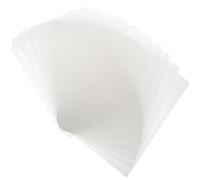 GRIRIW 12 piezas Separadores para Archivador PP Translúcido Mate Divisores Perforados Páginas Separadoras Desmontables para Cuadernos y Blocs Organizadores