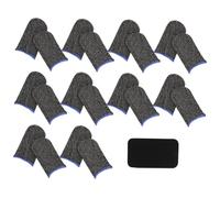 GRIRIW 1Juego Manga de Pulgar Guantes de Dedos Antisudor Transpirables y Sensibles de Caja Accesorio Jugadores Móviles