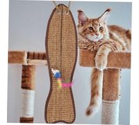 GRIRIW 1pieza Alfombrilla Rascadora para Gatos De Sisal Forma De Protector De Muebles Color Aleatorio Estimula El Instinto Natural De Rasguño