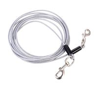 GRIRIW 1Pieza Cuerda de Doble Resistente Mordeduras Correa Alargada Mascotas Correr y Adiestrar