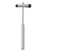 GRIRIW 1pieza Martillo Neurológico de Inoxidable con Cabeza de Silicona para Pruebas de Reflejos Médicos Ligero y Portátil Uso Clínico y Diagnóstico Color Aleatorio