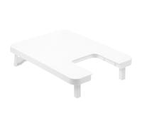 GRIRIW 1pieza Tabla de Extensión para Máquina de Coser Eléctrica Plástico Resistente Mesa Ampliable para Mayor Espacio de Costura Hogar Accesorio Práctico para Máquina Doméstica Portátil