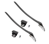 GRIRIW 2 Juegos de Correas de Repuesto para Patines en Línea con Hebilla Ajustable, Tornillos Incluidos, Accesorio de PVC Resistente para Mayor Estabilidad en Patinaje en Pista y