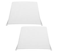 GRIRIW 2 Juegos de Fundas para Cámara Exterior de Plástico Blanco, Protector contra Lluvia Que Mantiene Temperatura Óptima y Prolonga Vida Útil, Adecuado para Uso al Aire Libre