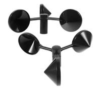 GRIRIW 2 Piezas Carcasa de Abs para Anemómetro de 3 Tazas, Repuesto para Medición de Dirección y Velocidad del Viento, Adecuado para Observación Meteorológica
