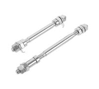 GRIRIW 2 Piezas Kit Eje Delantero y Trasero Bicicleta Montaña Liberación Rápida Diseño Resistente bajo Rozamiento Resistente la Intemperie Ligero para Ciclismo Todoterreno