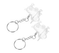 GRIRIW 2 Piezas Pet Hair Memorial Keychain Elegante Caja para Recoger Pelo de Perro y Gato de Colgantes para Almacenamiento y Recuerdo Regalo Significativo para Amantes de Mascotas