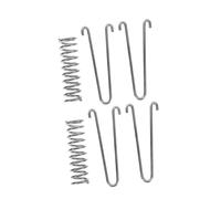 GRIRIW 2 Piezas Resorte Amortiguador de Acero Inoxidable para Correa Perros Grandes Resorte Tensión Heavy Duty para Cuerda Perros Accesorio para Entrenamiento y Camping