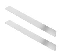 GRIRIW 2 piezas Tiras Metálicas Adhesivas para Pared Tiras de Hierro Resistentes para Tablero de Anuncios y Muro de Fotos Accesorios Organizadores para y