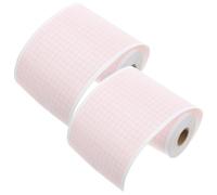 GRIRIW 2 Rollos De Papel De 210 X 140 Mm Papel De Para Dispositivos Médicos Gráficos De Suministro De Monitorización Cardíaca