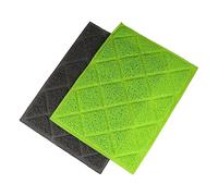 GRIRIW 2 Unids Cat Litter Mat Mat Feeding Placemat para Puppy Pet Food Bowl Pad Mat