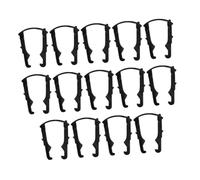 GRIRIW 200 piezas Clips Retención Línea Combustible Abrazaderas Tubo Combustible para Mangueras Automotrices Ligero y Fácil Instalación Sólida Fijación para