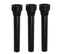 GRIRIW 3 Piezas Cubiertas para Patas de Trampolín Resistentes al Clima Tubos de Acero Inoxidable y Goma Antideslizante Repuesto para Piernas de Cama Elástica Protección Segura y Duradera