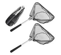 GRIRIW 3 Piezas De Red De Pesca Plegable Red De Aterrizaje