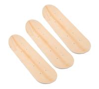 GRIRIW 3 Tablas de Skate para Pintar Infantiles de 7 Capas de Madera de Arce, Doble Cara, 43 Cm, Superficie Lisa para Graffiti y Manualidades Creativas, Patinetas sin Diseño