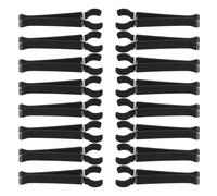 GRIRIW 30piezas Clip para Ambientador de Coche Negro Abrazadera para Ventilación de Aire Acondicionado para Decoración Interior de Coche Salidas de Aire