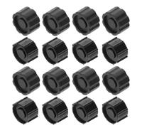 GRIRIW 30piezas Tapones Negros para Punta de Jeringa Protectores y Tapones de Bloqueo para Dispensado Preciso Accesorios Compactos para Clínicas Laboratorios y Talleres