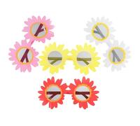GRIRIW 4 Piezas Gafas de Sol de Girasol para Fiesta y Fotos, Plástico PC