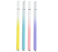 GRIRIW 4piezas Lápiz Óptico Degradado Color para Pantallas Táctiles Lápices Ópticos para Dibujar Tableta