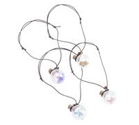 GRIRIW 4piezas Perfumes Colgantes Para Coche Con Flores Secas Botellas Recargables De Aromaterapia Difusor De Fragancia Para Vehículos Oficina y Hogar